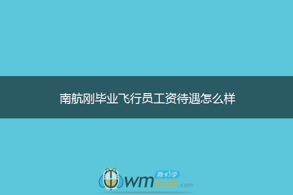 南航刚毕业飞行员工资待遇怎么样 南航刚毕业飞行员工资待遇怎么样