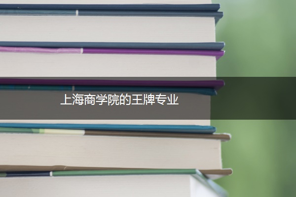 上海商学院的王牌专业 上海商学院的王牌专业
