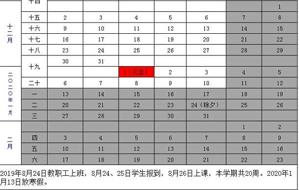 2020年内蒙古民族大学寒假放假时间 2020年内蒙古民族大学寒假放假时间