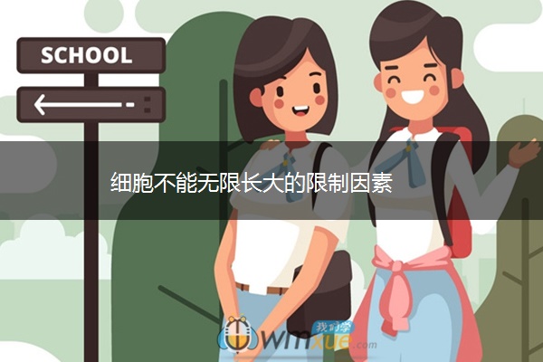 细胞不能无限长大的限制因素 细胞不能无限长大的限制因素
