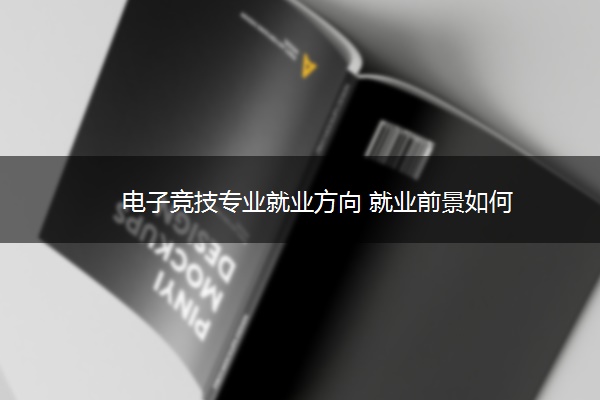 电子竞技专业就业方向 就业前景如何 电子竞技专业就业方向 就业前景如何